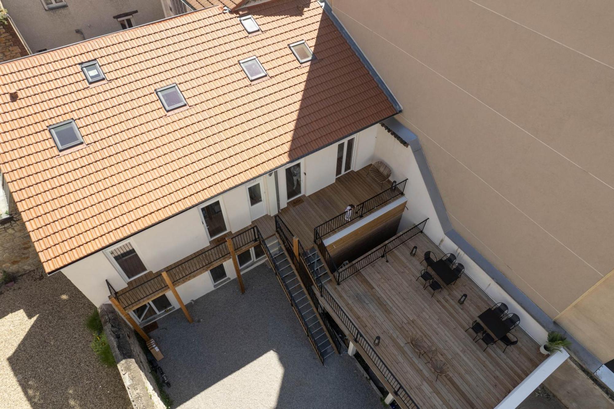 Toscana Casa Maja - Terrasse - Parking Prive Saint-Etienne  Exteriör bild